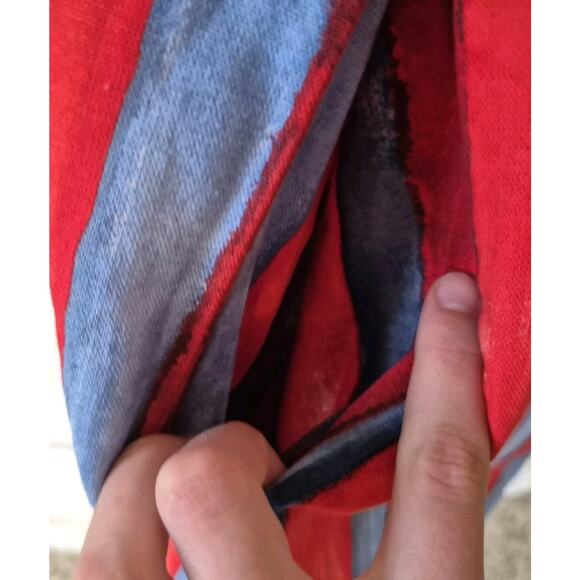 New Pomander Place Tuckernuck Painterly Stripe Colorful Shift Tunic Dress Small - Picture 6 of 9